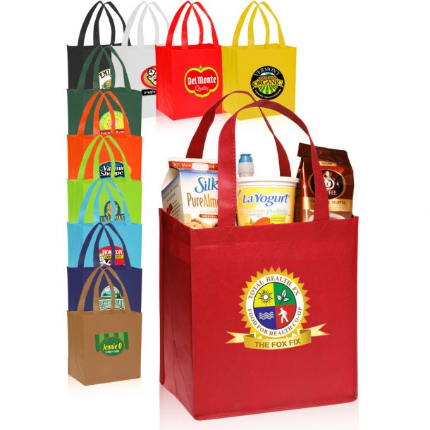 promotional reusable grocery bags