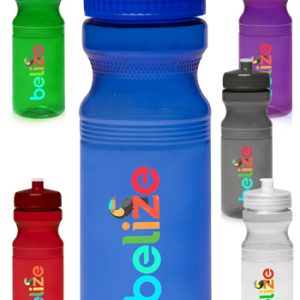24 oz Poly-Clear Bike Water Bottles