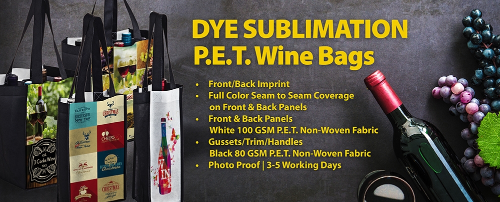 Recycled PET Wine Bags