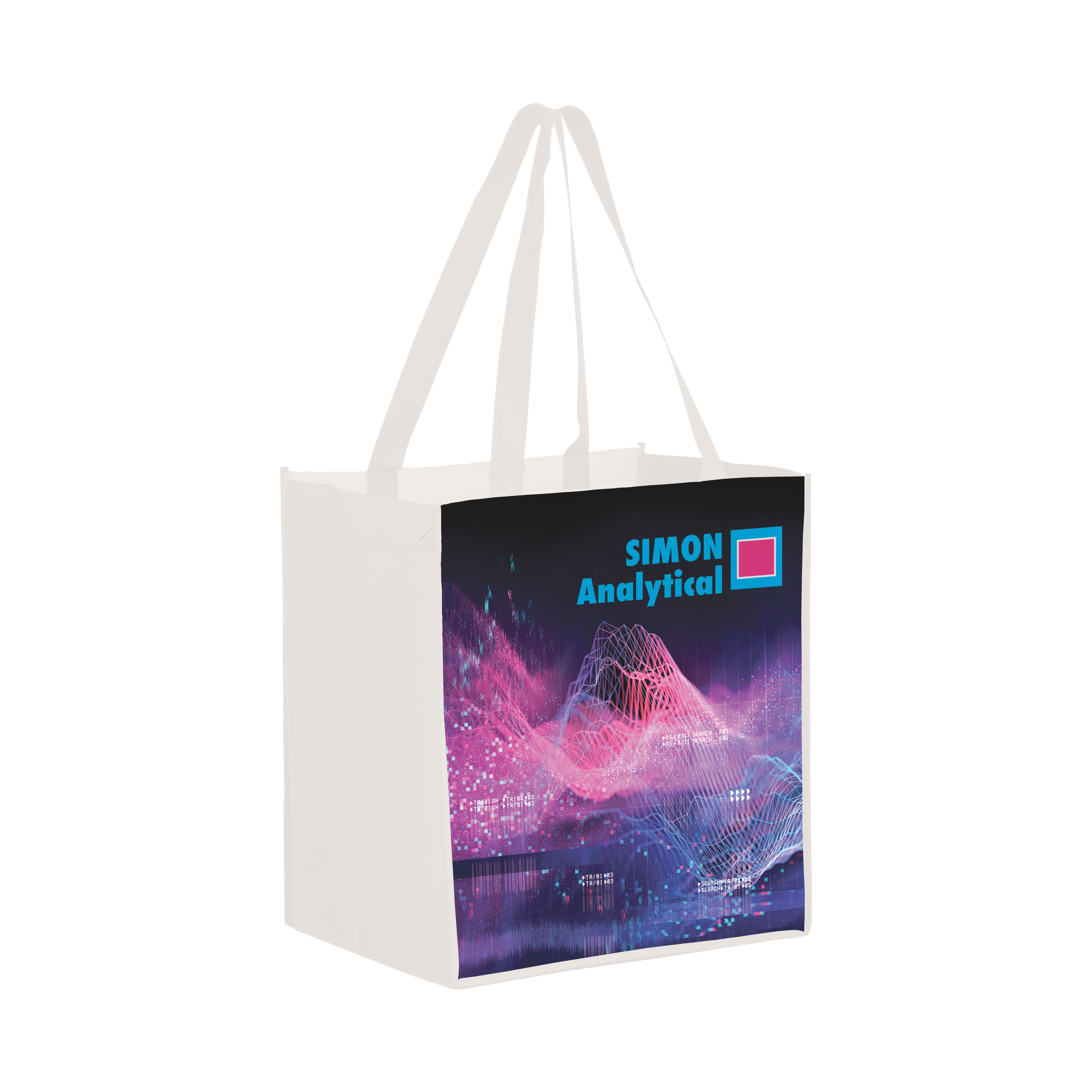 Fully Custom Sublimation Printed Laminated Tote Bags