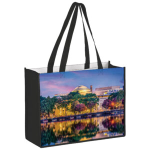 Bring 'er tote bag with bottle compartments
