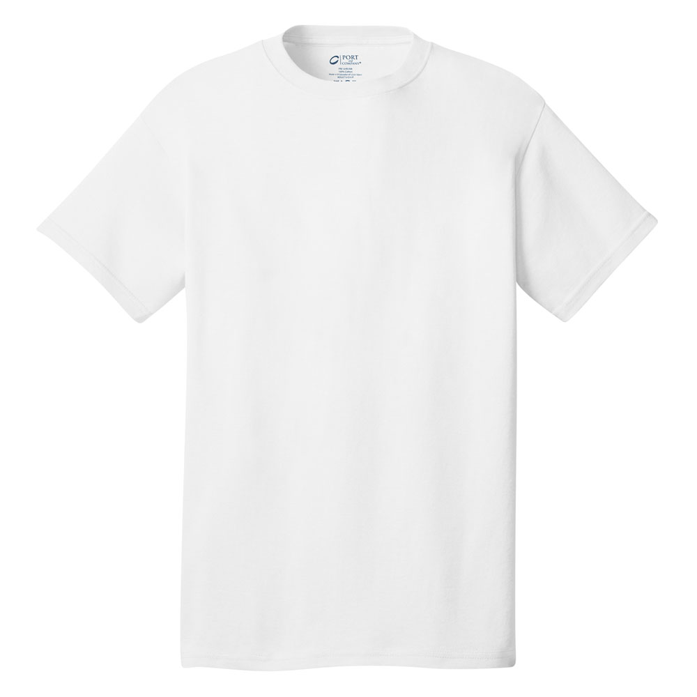 APC54 Discount Port & Company - 5.4-oz 100% Cotton T-Shirts