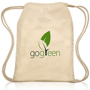 ECOBAGS Recycled Cotton Canvas Bags EveryDay Tote Bag 19" x 15 1/2"